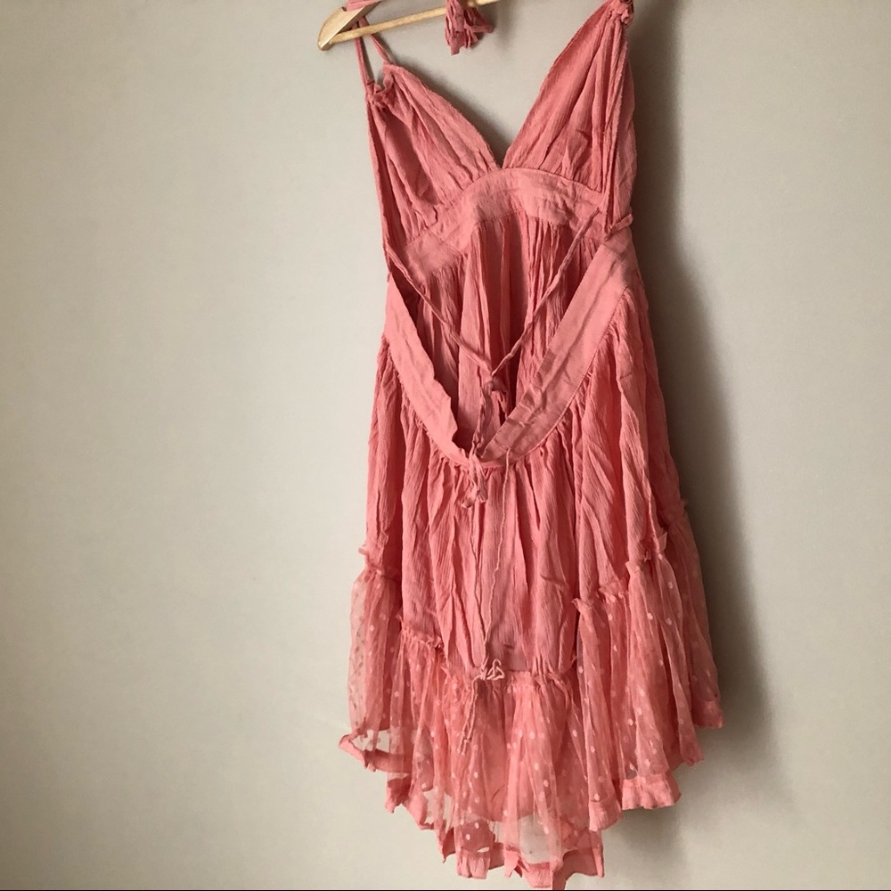 Ruffle Halter Dress - Picture 7 of 8
